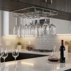 Forkromet Glasholder 24