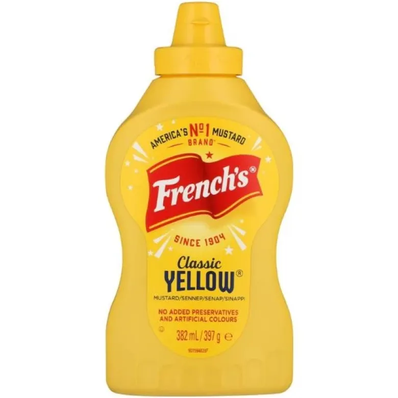 French´s Yellow Mustard 397g Zelected
