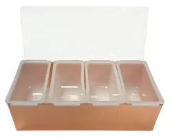 Frugt dispenser kobber - 4 rum