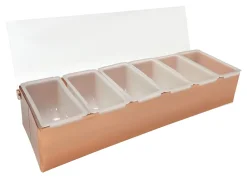 Frugt dispenser kobber - 6 rum