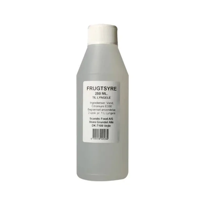 Frugtsyre til Lyngelé FL (250 ML)