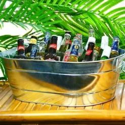 Galvaniseret stål Oval Party Tub