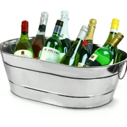 Galvaniseret stål Oval Party Tub