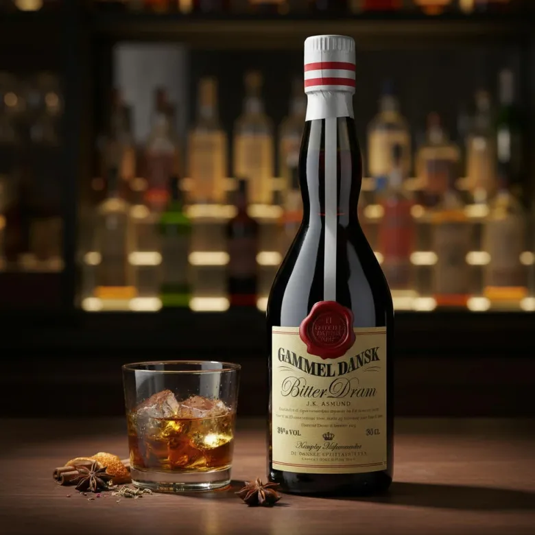 Gammel Dansk Bitter Dram FL35