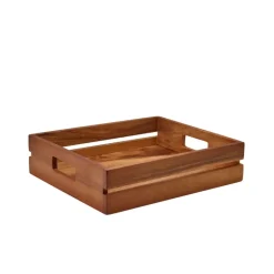 GenWare Acacia Wood Lav boks/ hæver GN 1/2