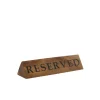 GenWare Acacia Wood Reserveret skilt