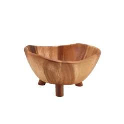 GenWare Acacia Wood Trefodsskål 25 cm