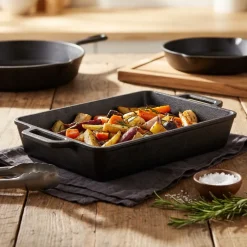 GenWare Cast Iron Rektangulært fad 25 x 15,5 cm