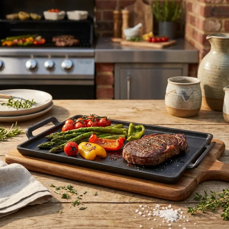 GenWare Cast Iron Rektangulært fad 28 x 20 cm