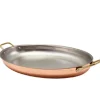 GenWare Copper Plated Oval fad 37,5 x 26 cm