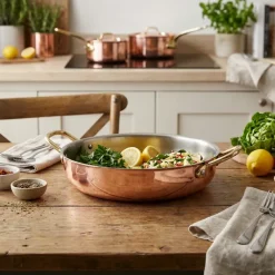 GenWare Copper Round Skål 22 x 5 cm