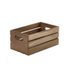 Genware Dark Rustic Trækasse 27 x 16 x 12 cm