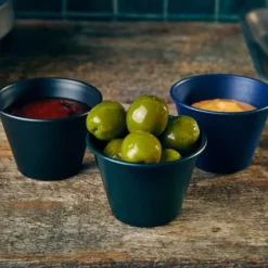 GenWare Metallisk Sort Ramekin 71 ml/2,5 oz