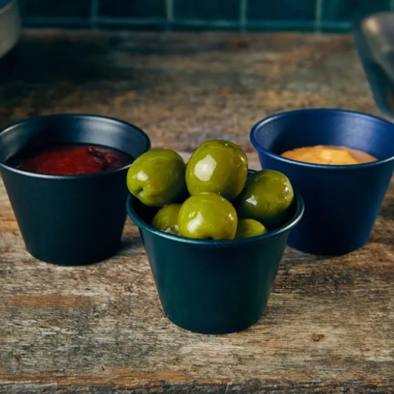 GenWare Metallisk Sort Ramekin 71 ml/2,5 oz