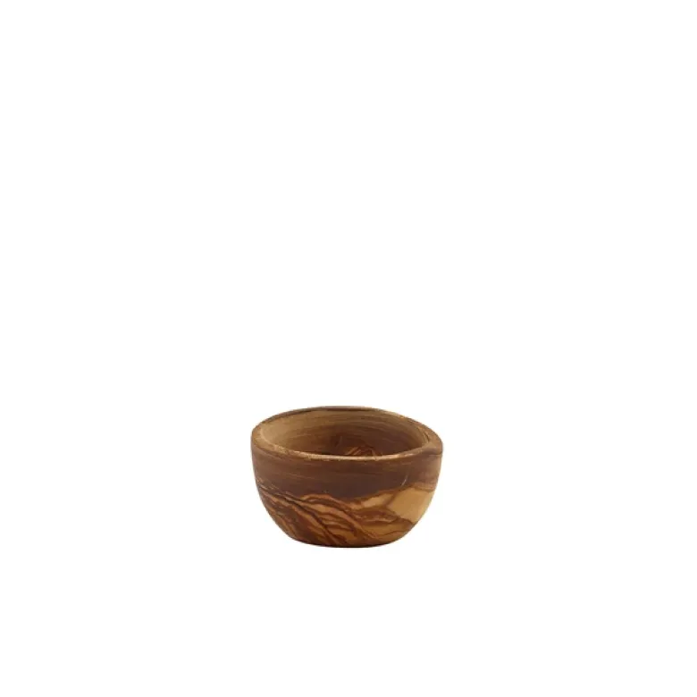 GenWare Olive Wood Rustik dipping skål 5 cl / 1,75 oz