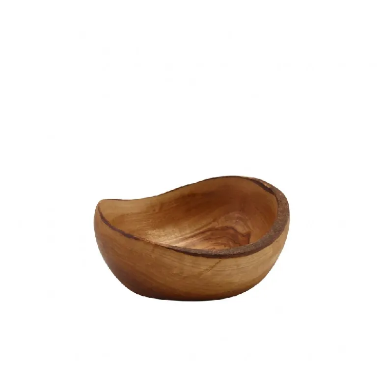 GenWare Olive Wood Rustik skål 13 cm