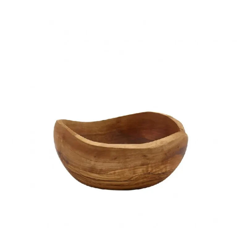 GenWare Olive Wood Rustik skål 15 cm