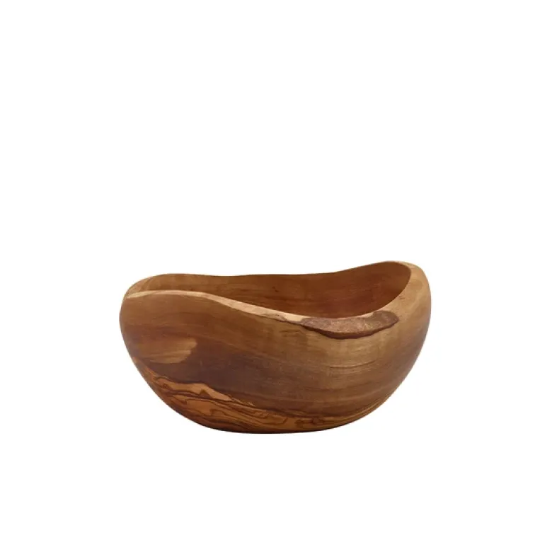 GenWare Olive Wood Rustik skål 15 cm