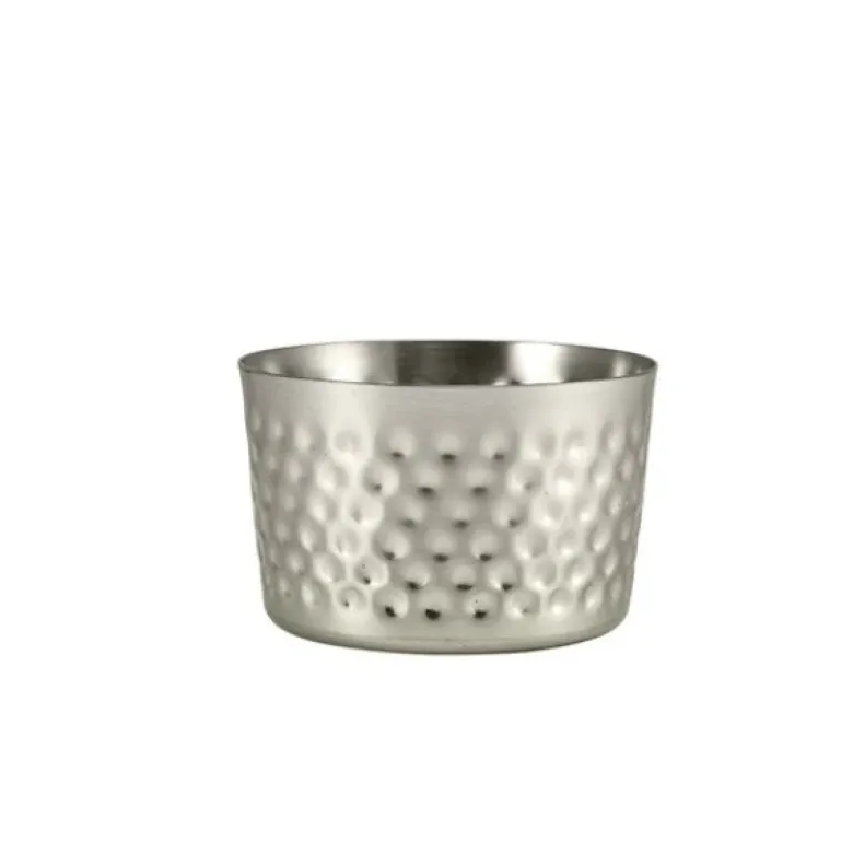 GenWare Rustfrit Stål Hamret Mini Serveringskop 8 x 5 cm