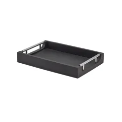 GenWare Solid Black Bakke med metalhåndtag 30 x 20 cm