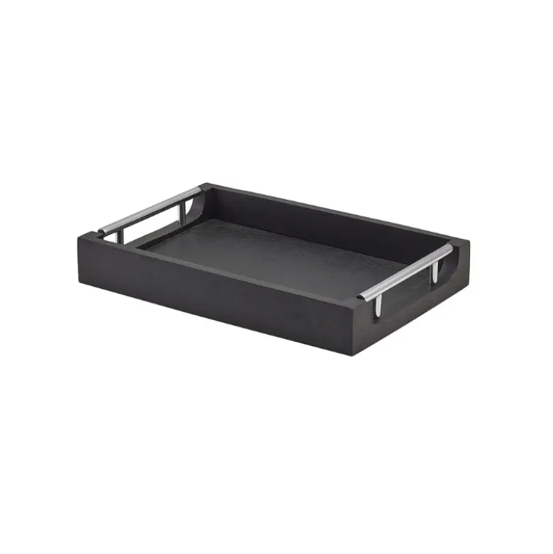 GenWare Solid Black Bakke med metalhåndtag 30 x 20 cm