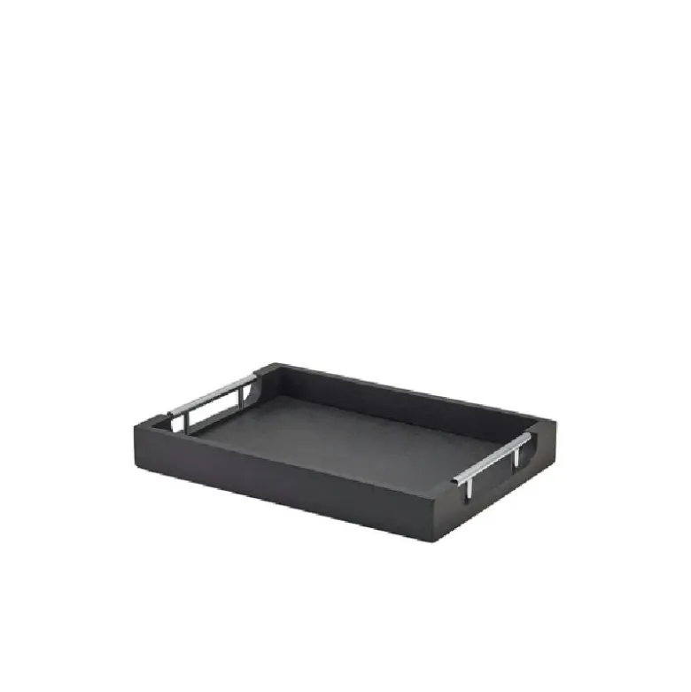 GenWare Solid Black Bakke med metalhåndtag 35 x 25 cm