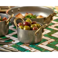 GenWare Vintage Steel Mini-gratinfad 7,8 x 4,5 cm
