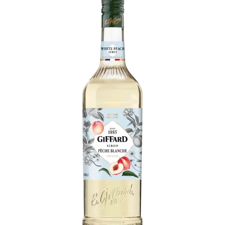 Giffard Syrup Hvid Fersken FL 100