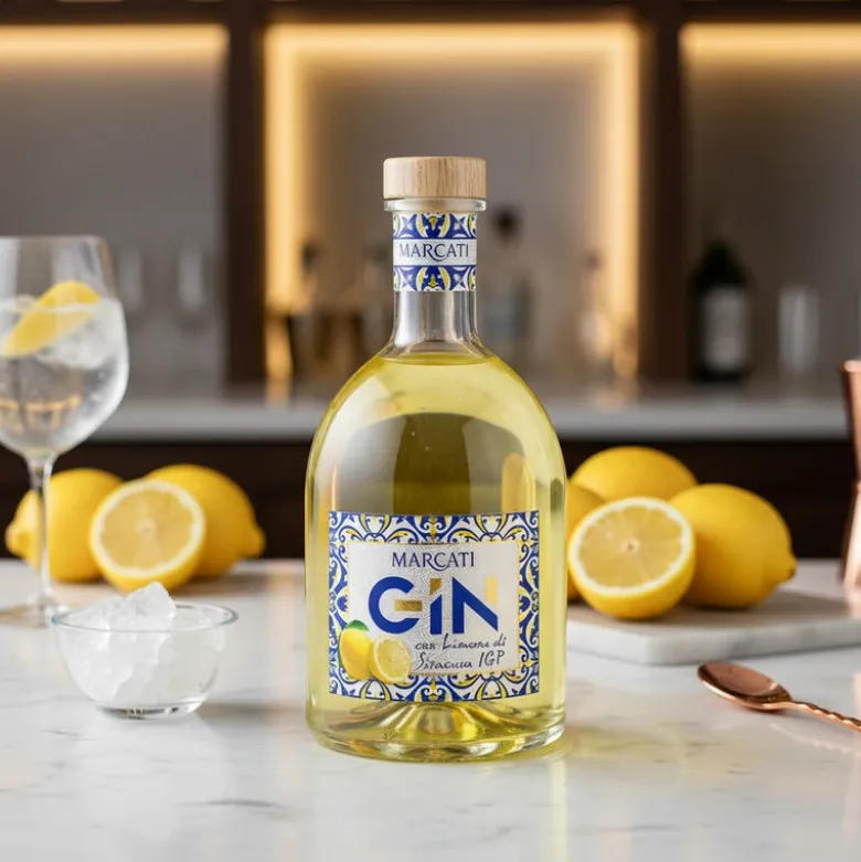 Gin Limone Sicilia IGP 42 % 0,70 L – Marcarti