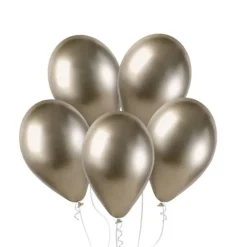Glinsende balloner GB120 33cm champagne 85 / 50 stk.