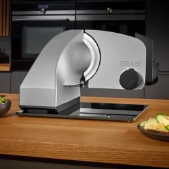 Graef Slicer Iconic25 Kipbar Pålægsmaskine CERA Mat Sølv