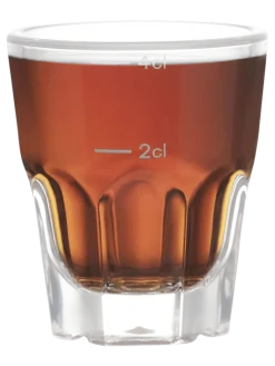 Granity shotglas i plast 4 cl