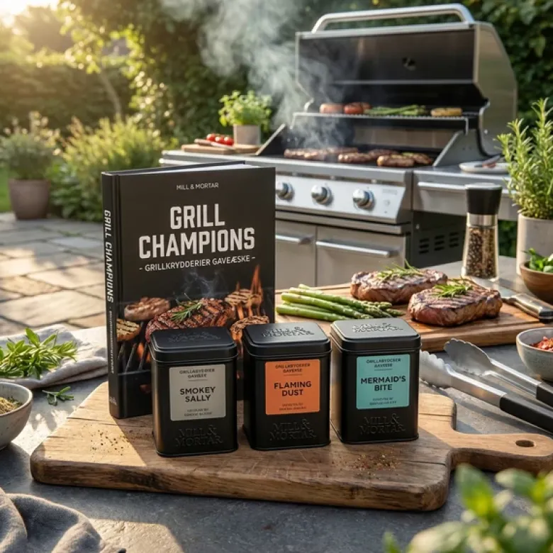 Grill Champions - Grillkrydderier Gaveæske
