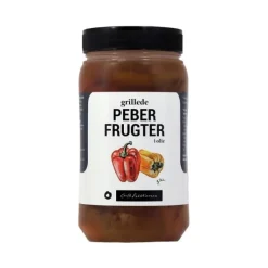 Grillede peberfrugter i olie Feldthusen 1,1KG