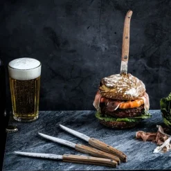Grillknive Laguiole Eg Savtakket Sæt 6 SdV