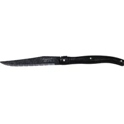 Grillknive Laguiole Sort Stonewash SÆT 6 SdV