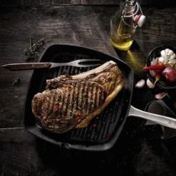 Grillpande i støbejern SKOTTSBERG® 24x43x3,5cm