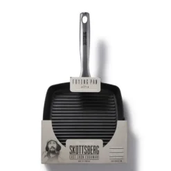 Grillpande i støbejern SKOTTSBERG® 24x43x3,5cm