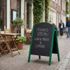 Grøn Metal Sided A-Board 1100mm x 680mm
