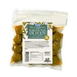 Grønne Oliven M. Mandler 180g