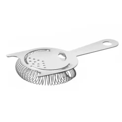 Hawthorne-strainer rustfrit stål 82x28x165 mm