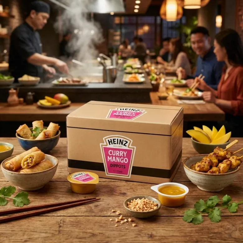 Heinz Karry/Mangosauce Dippots 100x25 G