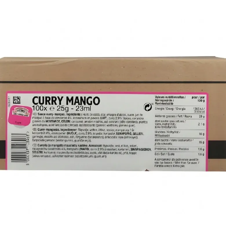 Heinz Karry/Mangosauce Dippots 100x25 G