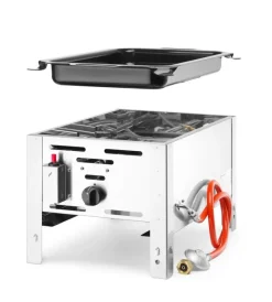 Hendi Bake-Master Mini Gasgrill Metal