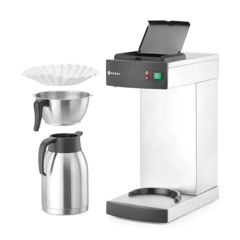 Hendi Filterkaffemaskine rustfrit stål