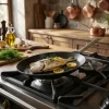 Hendi Fiskepande Oval Titanium Professional 38x26cm