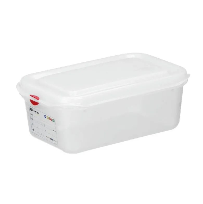 Hendi GN 1/4 Kantine Polypropylen Transparent 1 stk