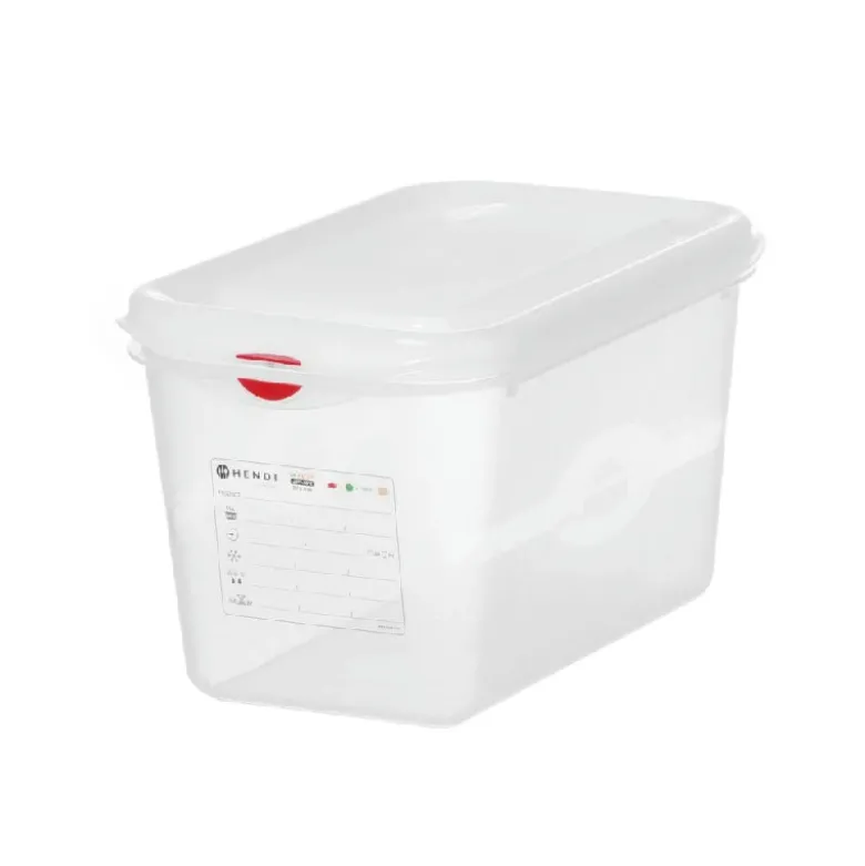 Hendi GN 1/4 Kantine Polypropylen Transparent