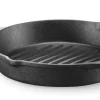 Hendi Grillpande i Støbejern Firkantet Metal