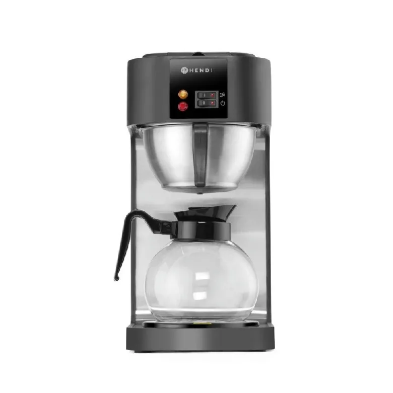 Hendi Kaffemaskine til Filterkaffe med 2 Varmeplader